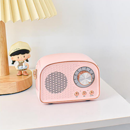 Retro Bluetooth Luidspreker Draadloos Ontwerp 1
