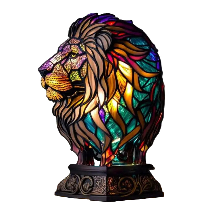 Retro Dierenlamp 3D Veelkleurig Design 0