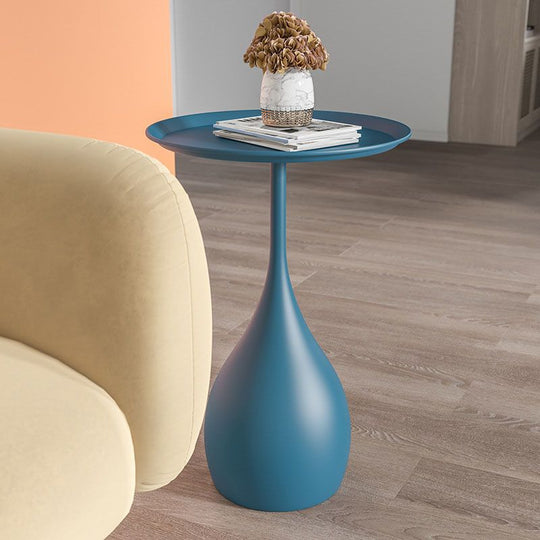 Ronde Bijzettafel Middeleeuwse Stijl 7
