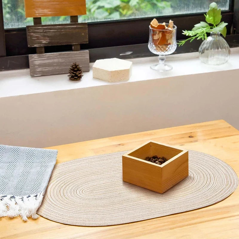 Rustieke Boho Placemat Set voor Eettafel 3