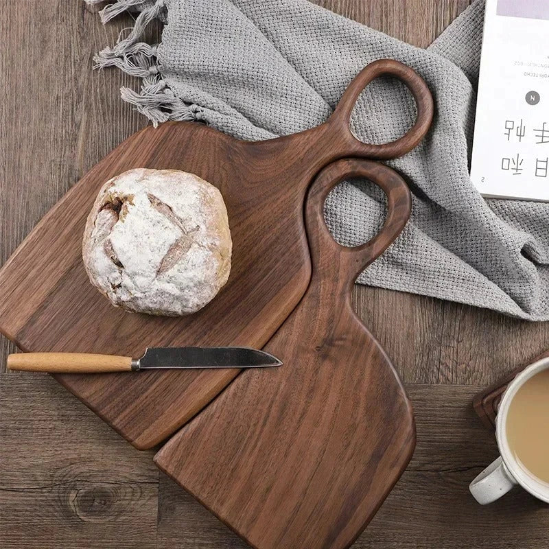 Snijplanken Set voor de Keuken - Dubbelzijdig Walnoot Hout 1