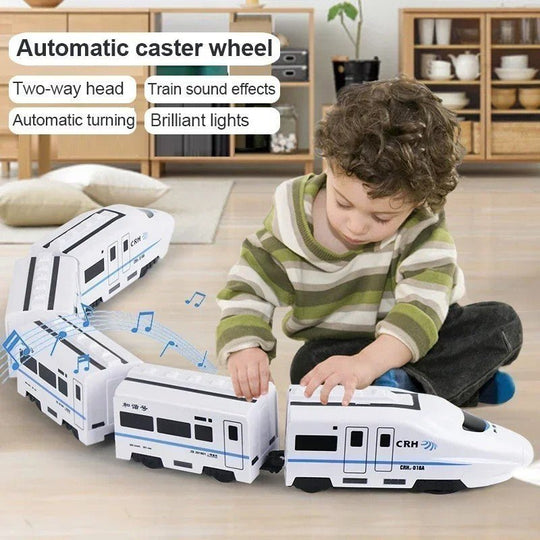 Speelgoedtrein met 360° Rotatie en Interactieve Functies 3