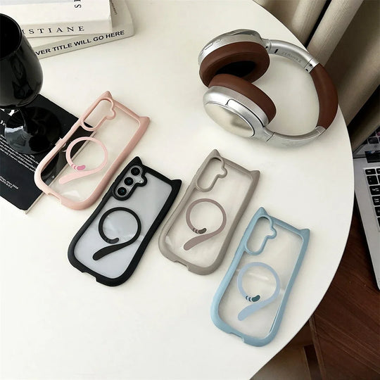 Telefoonhoesje voor Samsung Galaxy S25 Plus Kattenoor Design 5