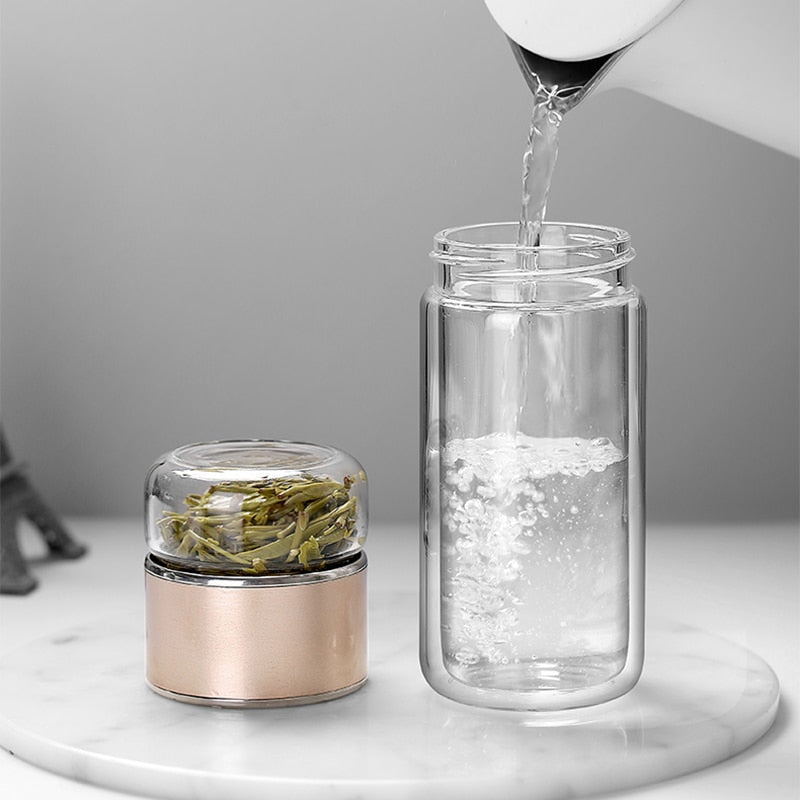 Thee Infuser Fles 2-in-1 voor Thuis en Onderweg 5