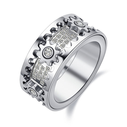 Unisex Roterende Ring Modern Design 1