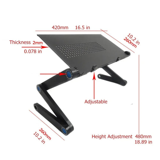 Verstelbare Laptopstandaard voor Comfortabel Werken - Standaard voor Laptop 2