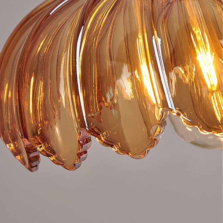 Vintage Bloemen Hanglamp voor Retro en Moderne Interieurs 7