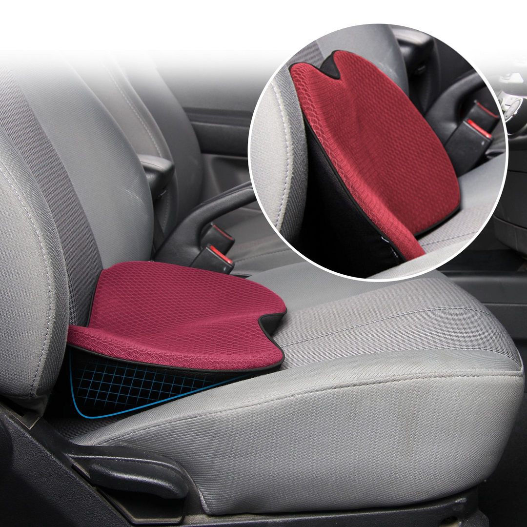 Volwassenen Auto Zitkussen met Lendensteun Ergonomisch Ontwerp 2