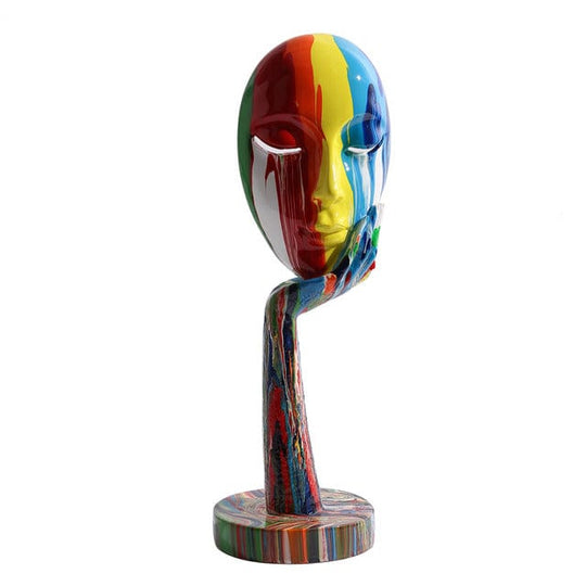 Vrouwelijke Kunstdecoratie Masker Modern 6