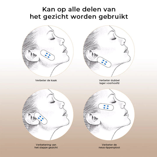 Vrouwen Gezichtstape Onzichtbaar voor Natuurlijke Contouren 6