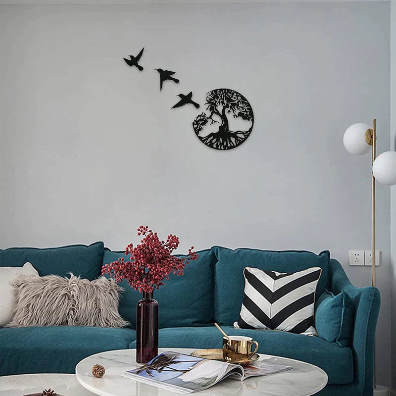 Wanddecoratie Levensboom Voor Woonkamer En Slaapkamer Muurdecoratie 5