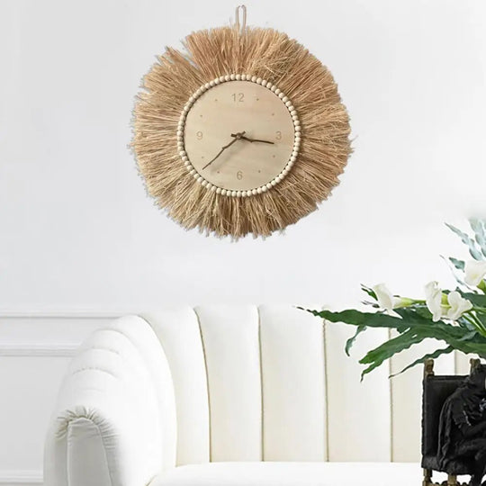 Wandklok Boho Stijl van Tarwestro 3