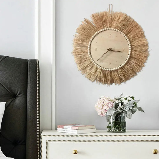 Wandklok Boho Stijl van Tarwestro 4