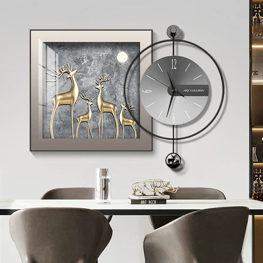 Wandklok Moderne Stijl 5