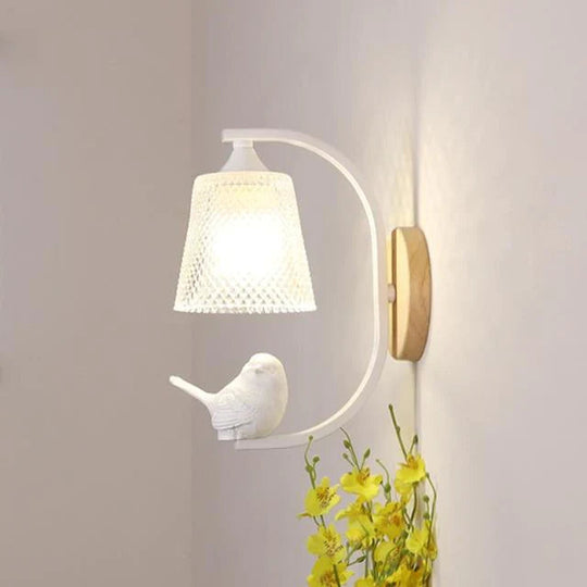 Wandlamp Rustiek Ontwerp Vogellamp voor Binnen Gebruik 6