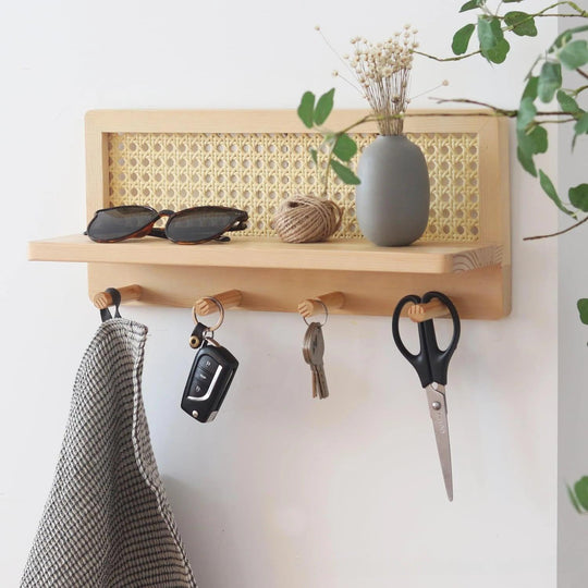 Wandplank voor Kleding en Sleutels Modern Minimalistisch Design 0