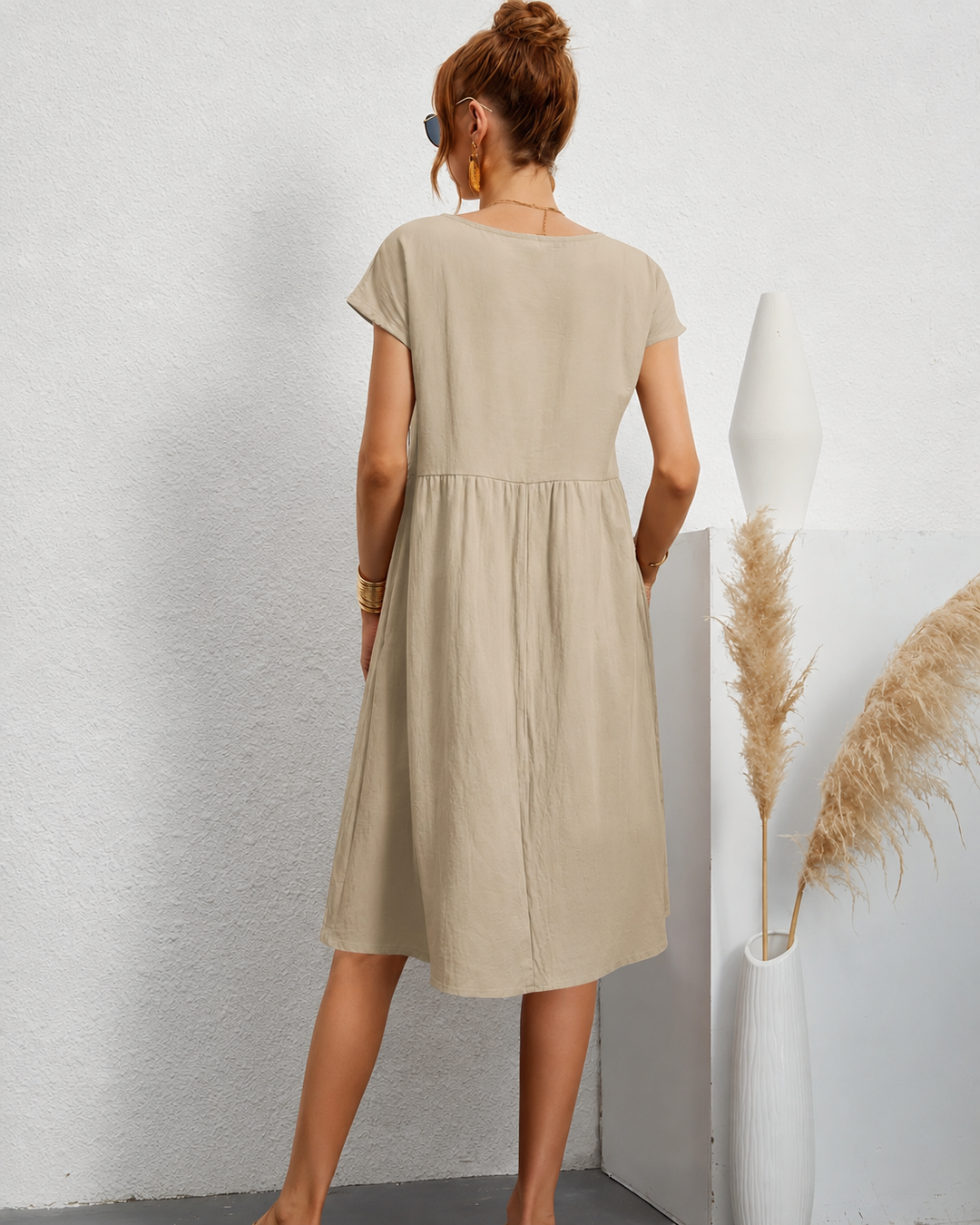 Dames Lange Jurk Stijlvol Comfortabel Voor Feestelijke Kleding en Zomer Kleding