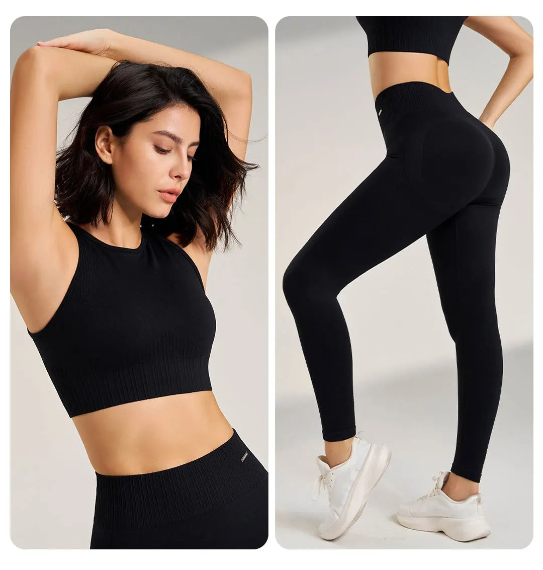 Dames Tweedelige Yoga Set