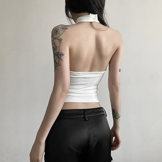 Dames Casual Haltertop