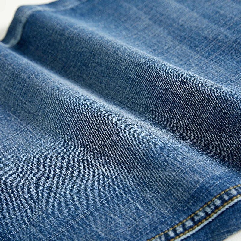 Klassieke denim shorts voor heren