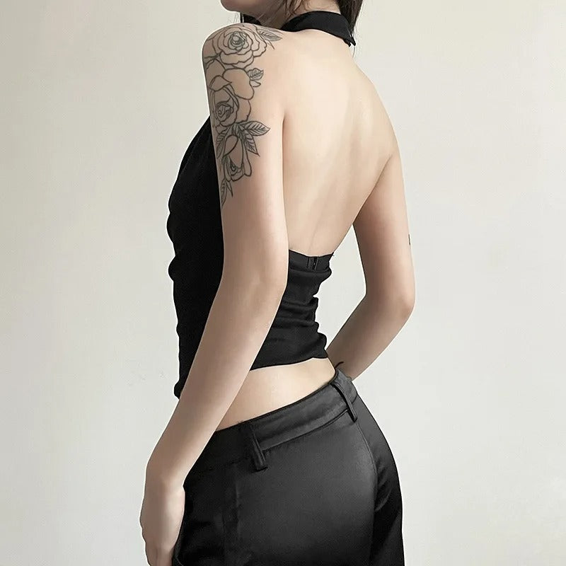 Dames Casual Haltertop