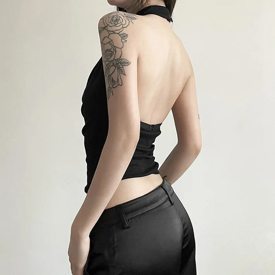 Dames Casual Haltertop