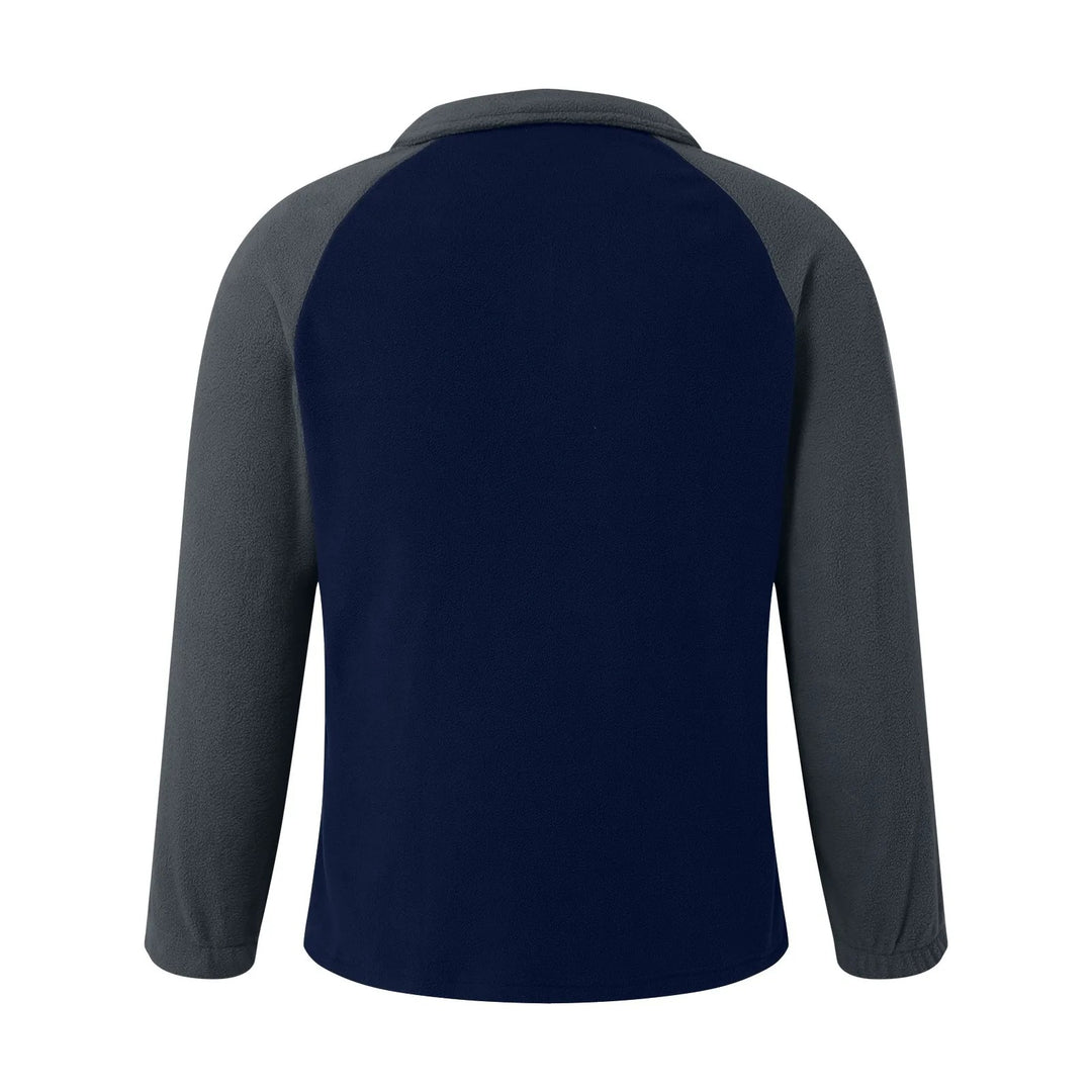 Heren mouwzak fleece trui