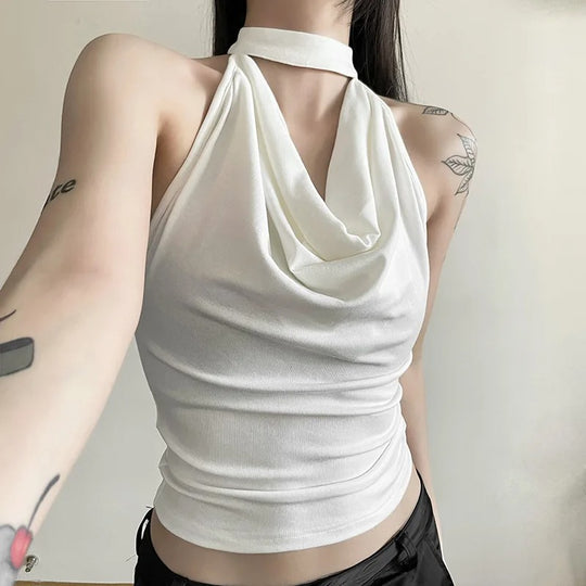 Dames Casual Haltertop