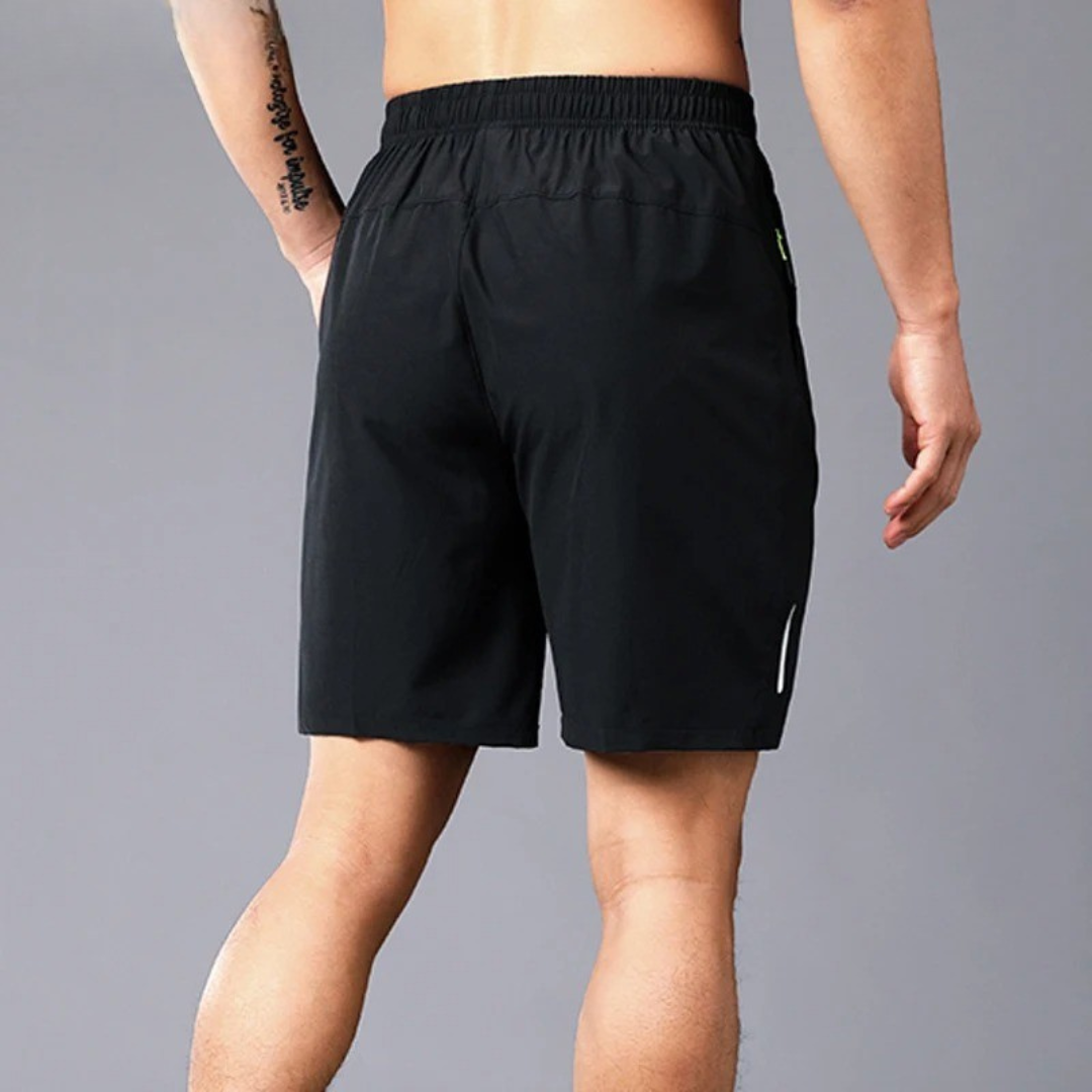 Snel drogende fitnessshort voor heren