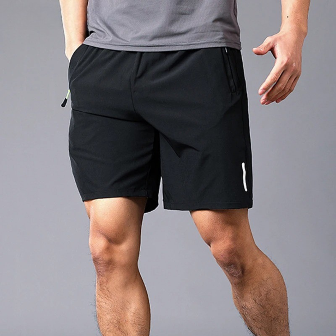 Snel drogende fitnessshort voor heren
