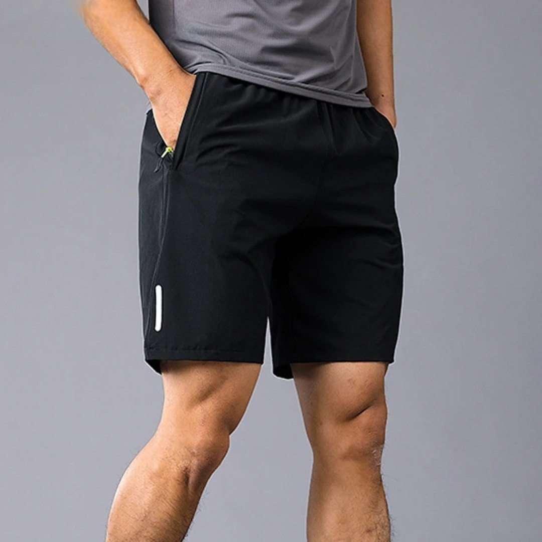 Snel drogende fitnessshort voor heren