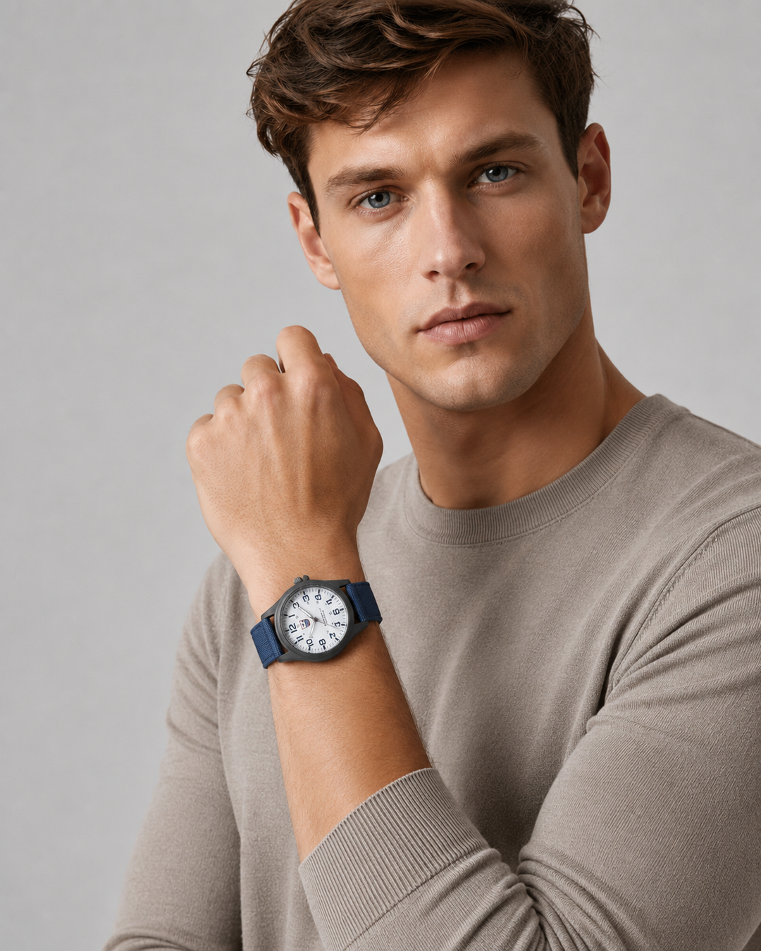 Heren Militair Horloge Tactisch Robuust met Stopwatch en Nachtverlichting