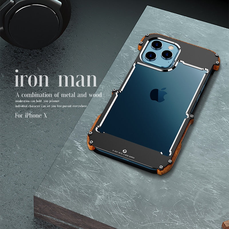 iPhone Hoesje Houten Design 5