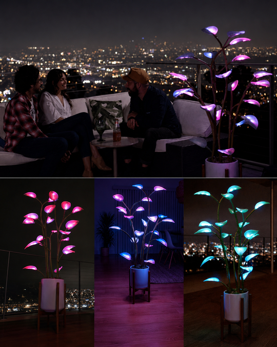 Decoratieve LED Plant Lamp voor Magische Sfeer