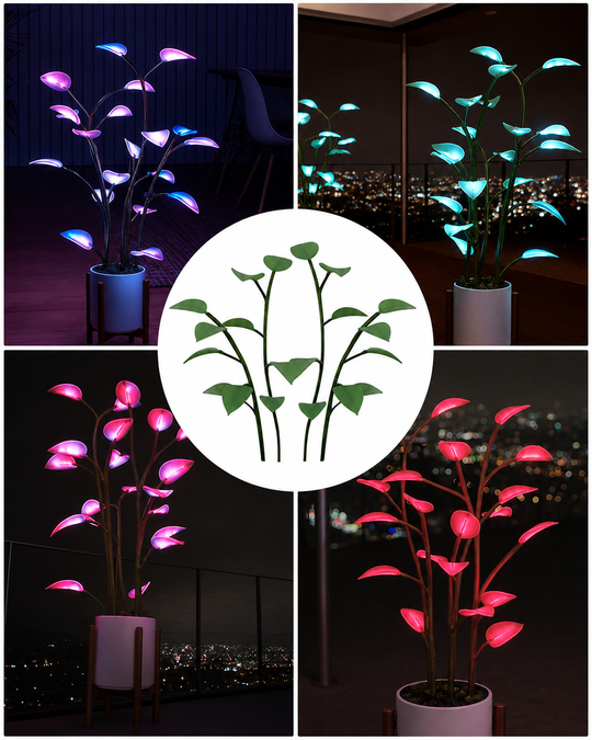 Decoratieve LED Plant Lamp voor Magische Sfeer