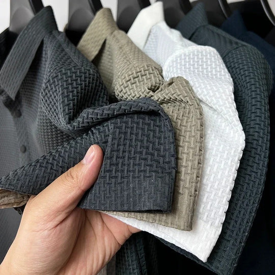 Heren Lop-Up Hollow Poloshirt