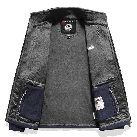 Heren Dicken Polar Fleece Jas