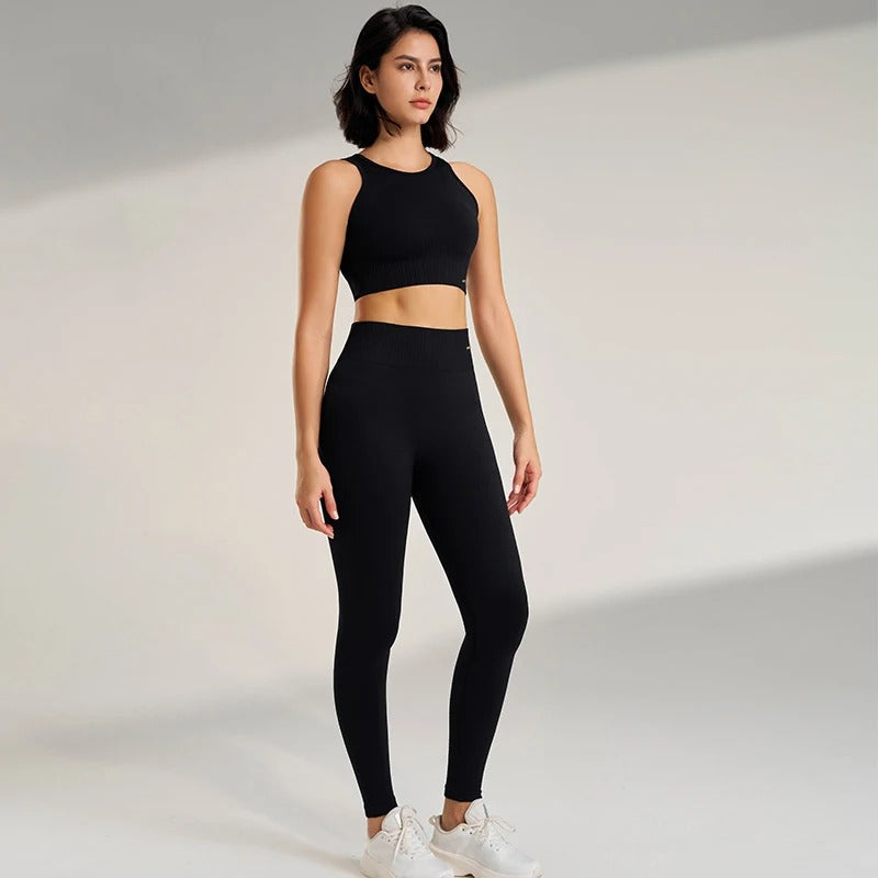 Dames Tweedelige Yoga Set