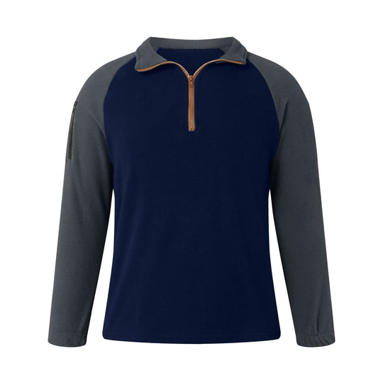 Heren mouwzak fleece trui