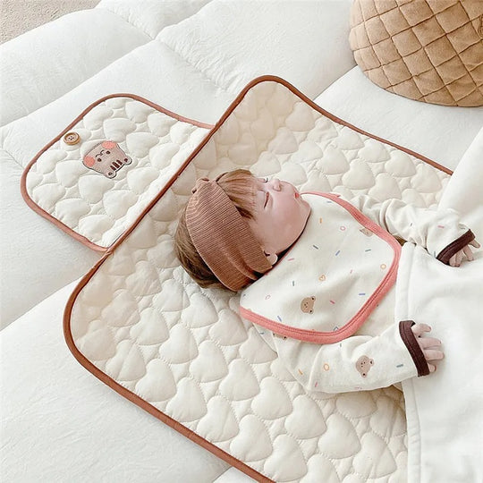 Opvouwbare luierwisselaar voor baby's