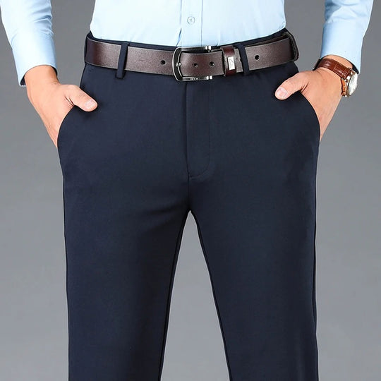 Heren loose straight broek