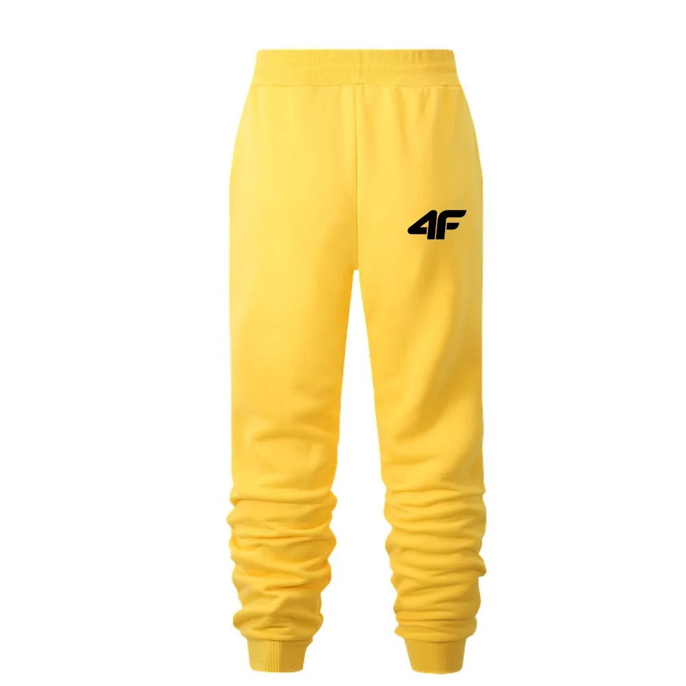 Heren fitness joggingbroek met print