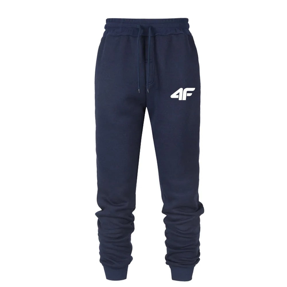 Heren fitness joggingbroek met print
