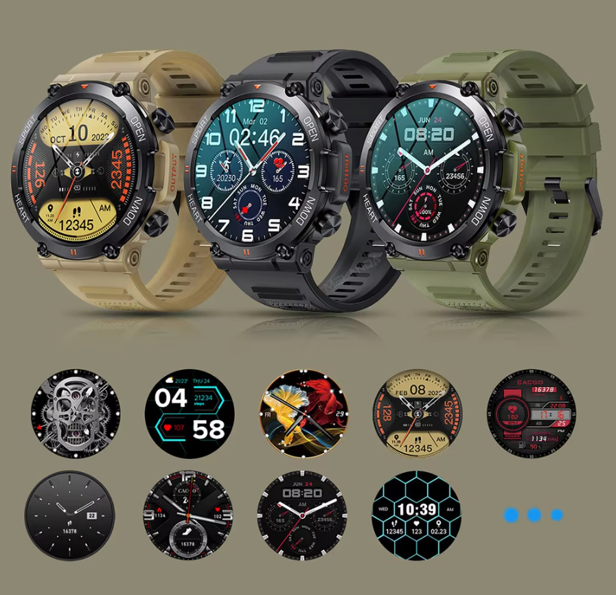 HD Bluetooth mannenhorloge