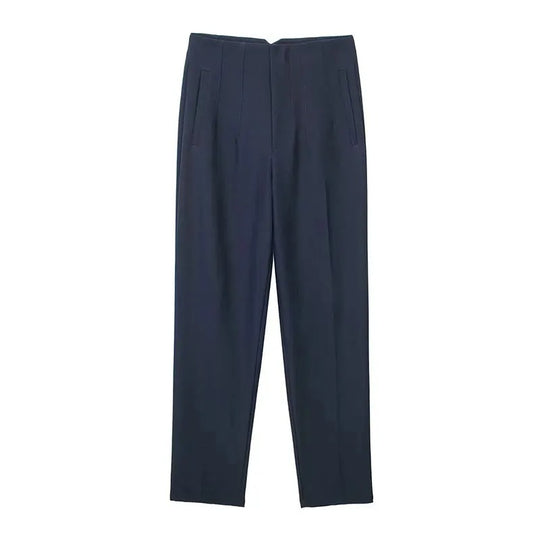 Dames hoge taille potloodbroek