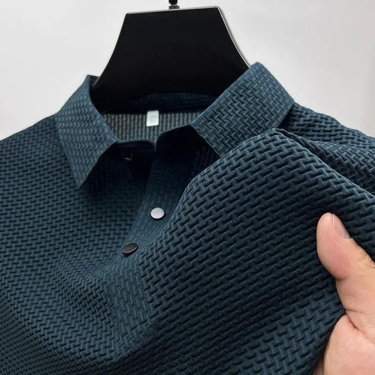 Heren Lop-Up Hollow Poloshirt