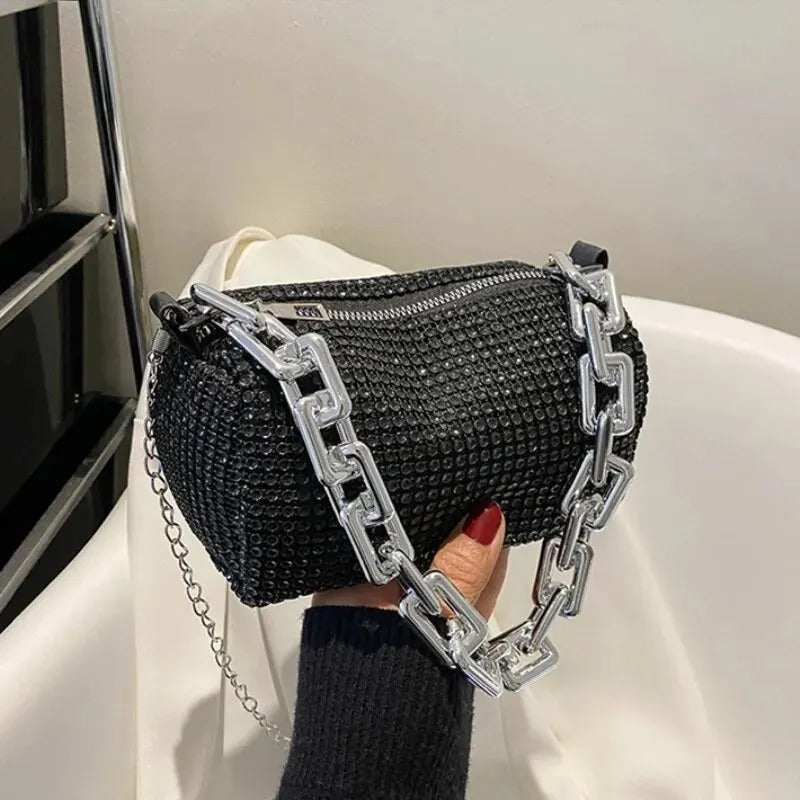 Allover Strass Bucket Bag