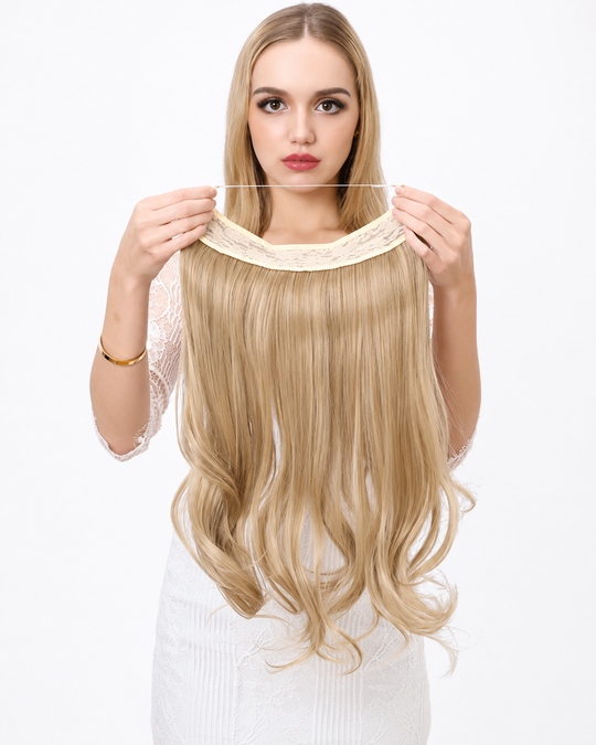 Vrouwen Haarstuk Onzichtbare Haarlokken voor Natuurlijk Volume