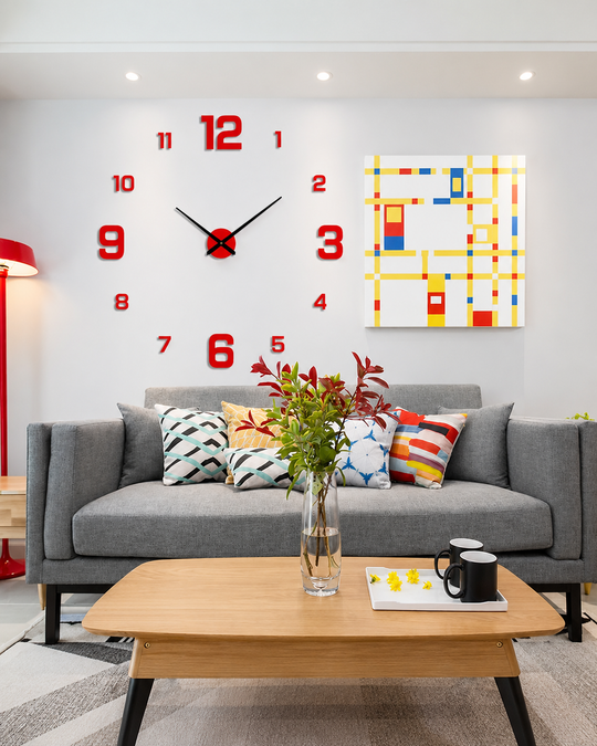 Wandklok Creatief Design Modern