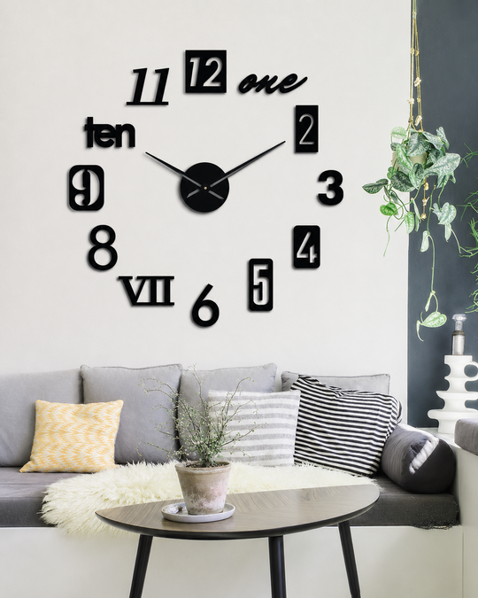 Wandklok Creatief Design Modern
